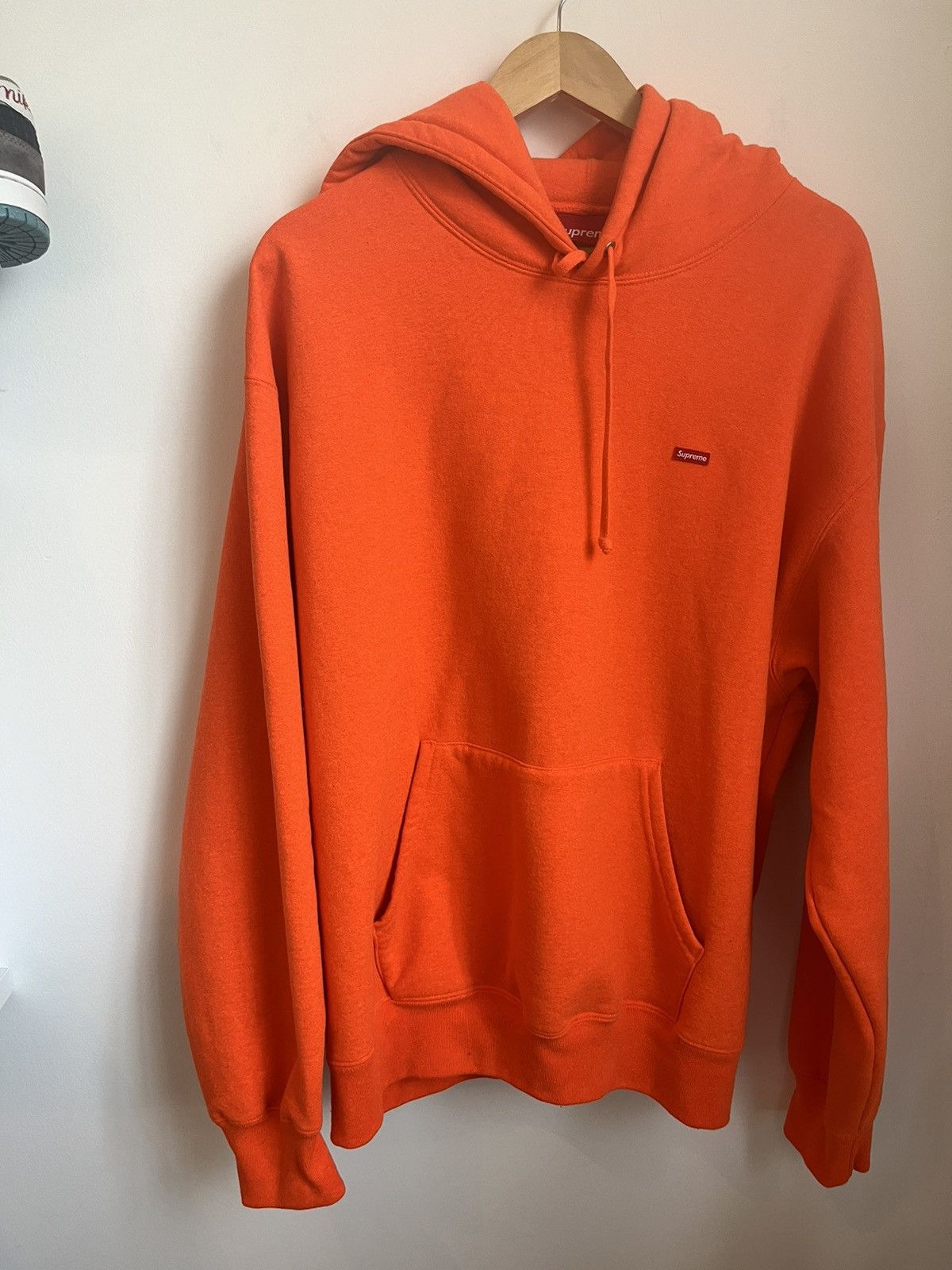 Supreme Orange Hoodie | Grailed