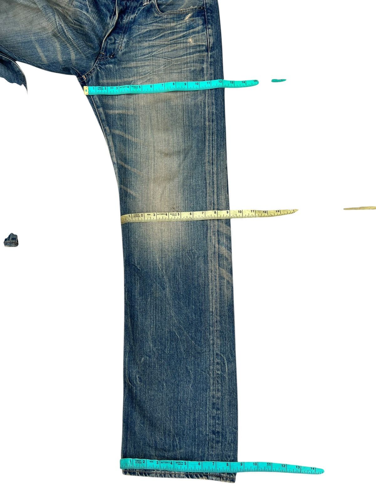 Prps PRPS P47P42X Mud Wash Denim Distressed Jeans Size US 30 / EU 46 - 5 Thumbnail