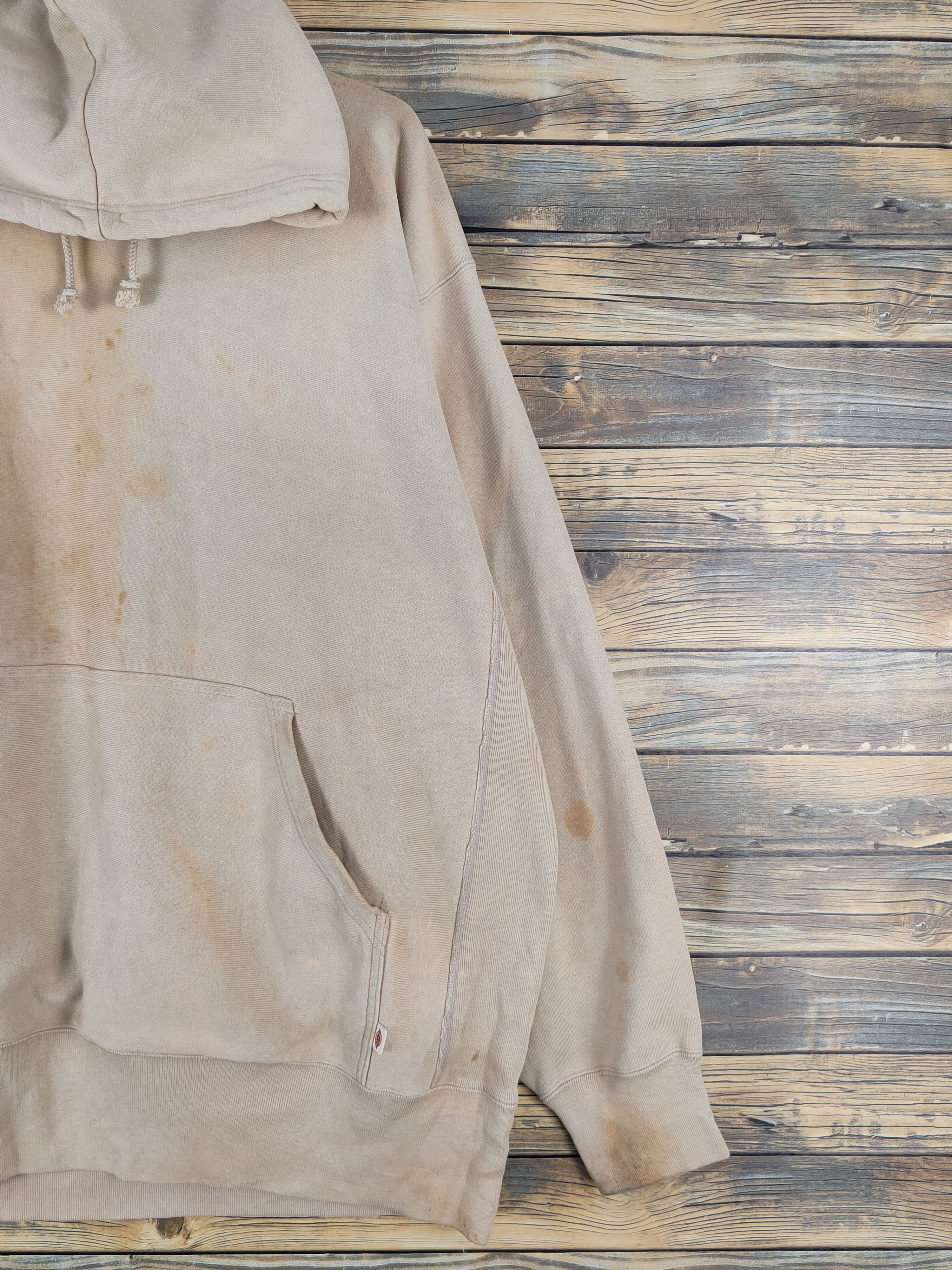 Dickies Dickies Light Brown Faded Hoodie Sweatshirts #W1549 Size US XXL / EU 58 / 5 - 8 Thumbnail
