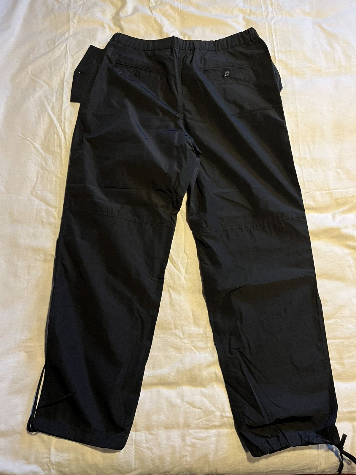 Salvatore Ferragamo Ferragamo nylon wide leg pants. Size US 34 / EU 50 - 14 Thumbnail
