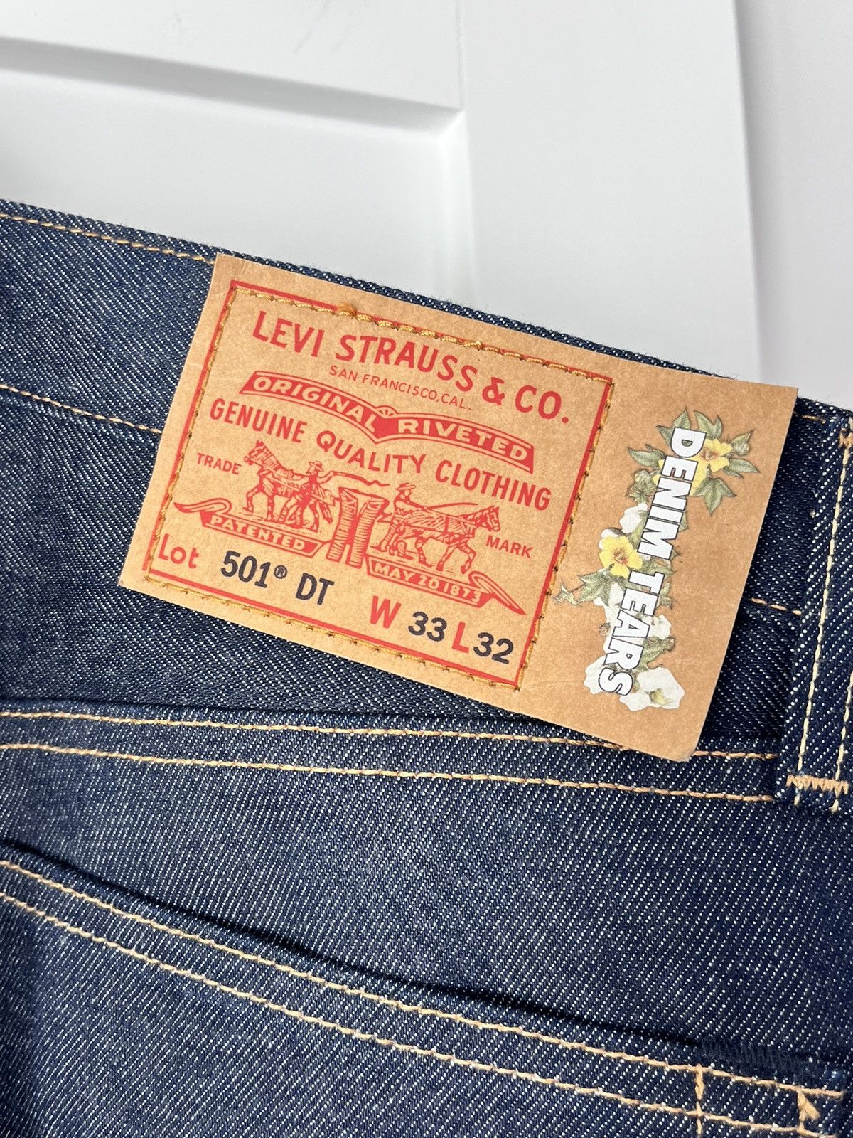 DENIM TEARS DENIM TEARS SELVEDGE DENIM Size US 33 - 4 Thumbnail
