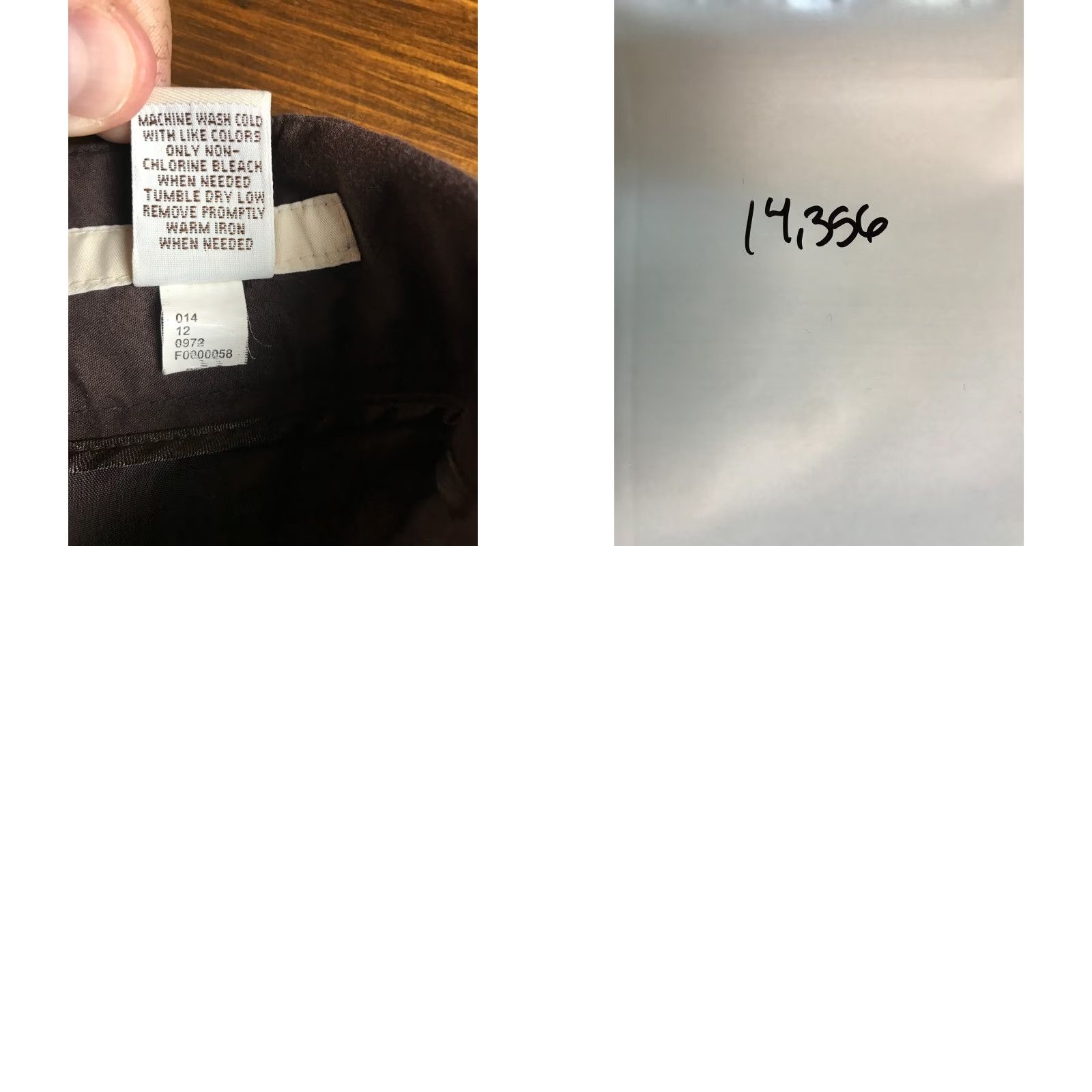 Merona Merona Women's Skirt Size 8 Brown A-Line Back Zip Casual Size 30" / US 8 / IT 44 - 8 Thumbnail