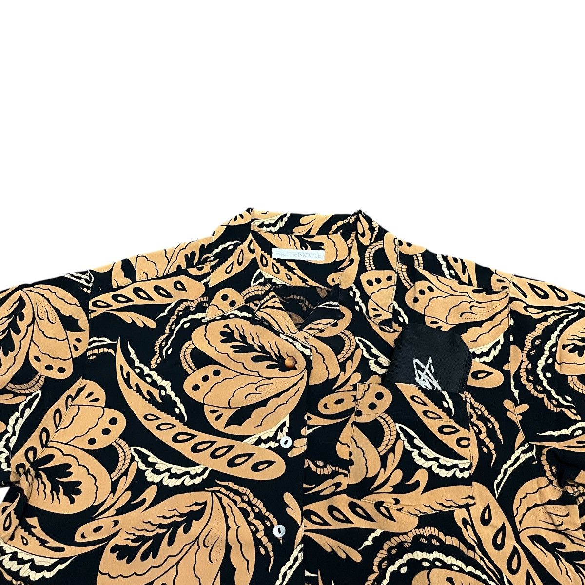 Japanese Brand MITSUHIRO MATSUDA Madame Nicole Tradisional Paisley Print Size US XL / EU 56 / 4 - 2 Thumbnail