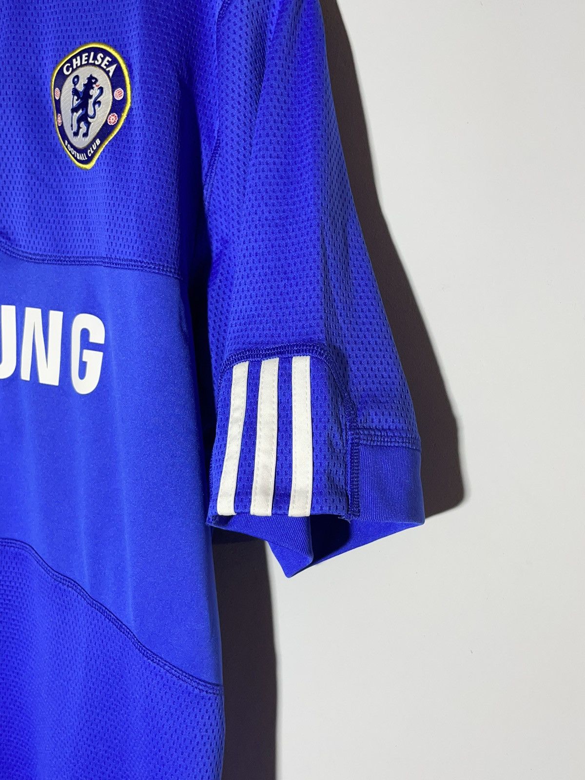 Adidas × Chelsea Soccer Chelsea FC Adidas 2009/10 Home Y2k Football Shirt Size US XL / EU 56 / 4 - 6 Thumbnail
