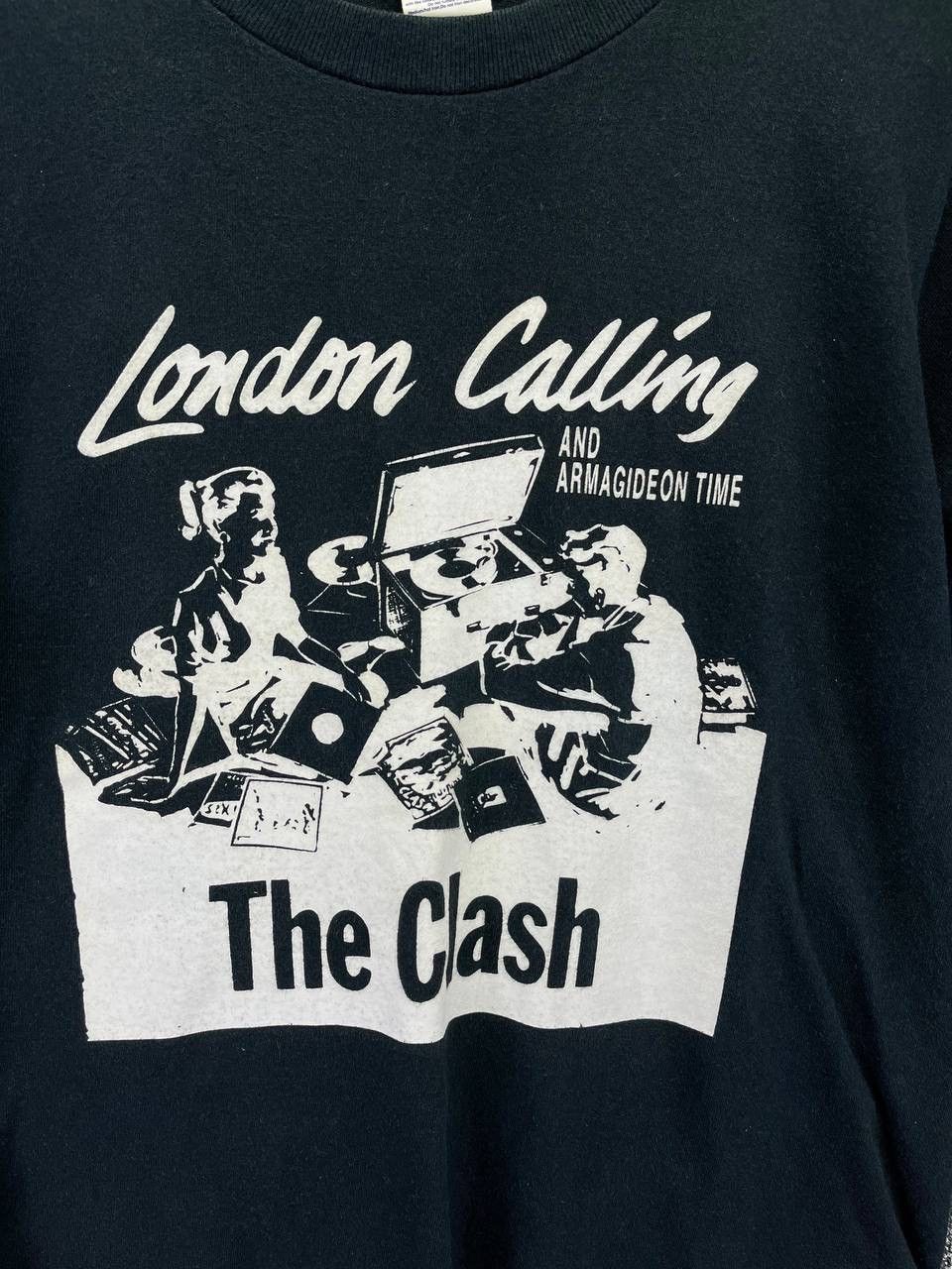 Band Tees × Vintage The Clash London Calling Punk Rock Band Tees T Shirts Size US S / EU 44-46 / 1 - 5 Thumbnail