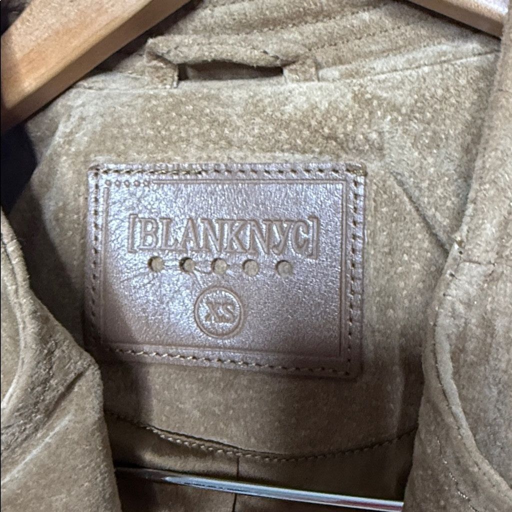 BLANKNYC Blank NYC 100% leather moto jacket zippered pockets XS Size XS / US 0-2 / IT 36-38 - 2 Thumbnail