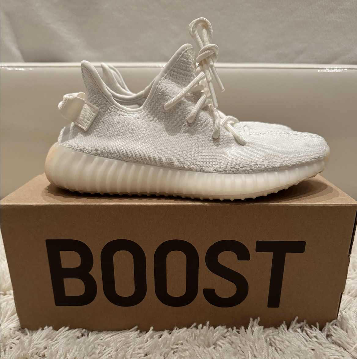 Adidas adidas Yeezy Boost 350 V2 Bone Size US 7 / EU 40 - 6 Thumbnail