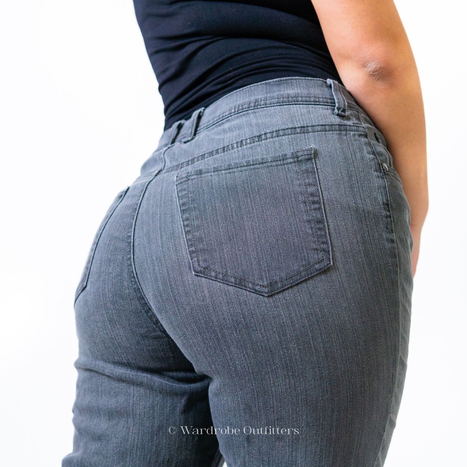Designer Charter Club Classic Straight Petite Jeans Size 32" / US 10 / IT 46 - 6 Thumbnail