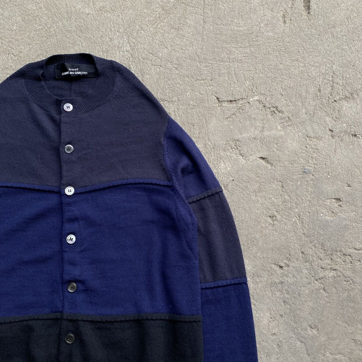 Comme des Garcons Tricot Comme de Garcons Tri Color Knitted Sweater Size M / US 6-8 / IT 42-44 - 3 Thumbnail