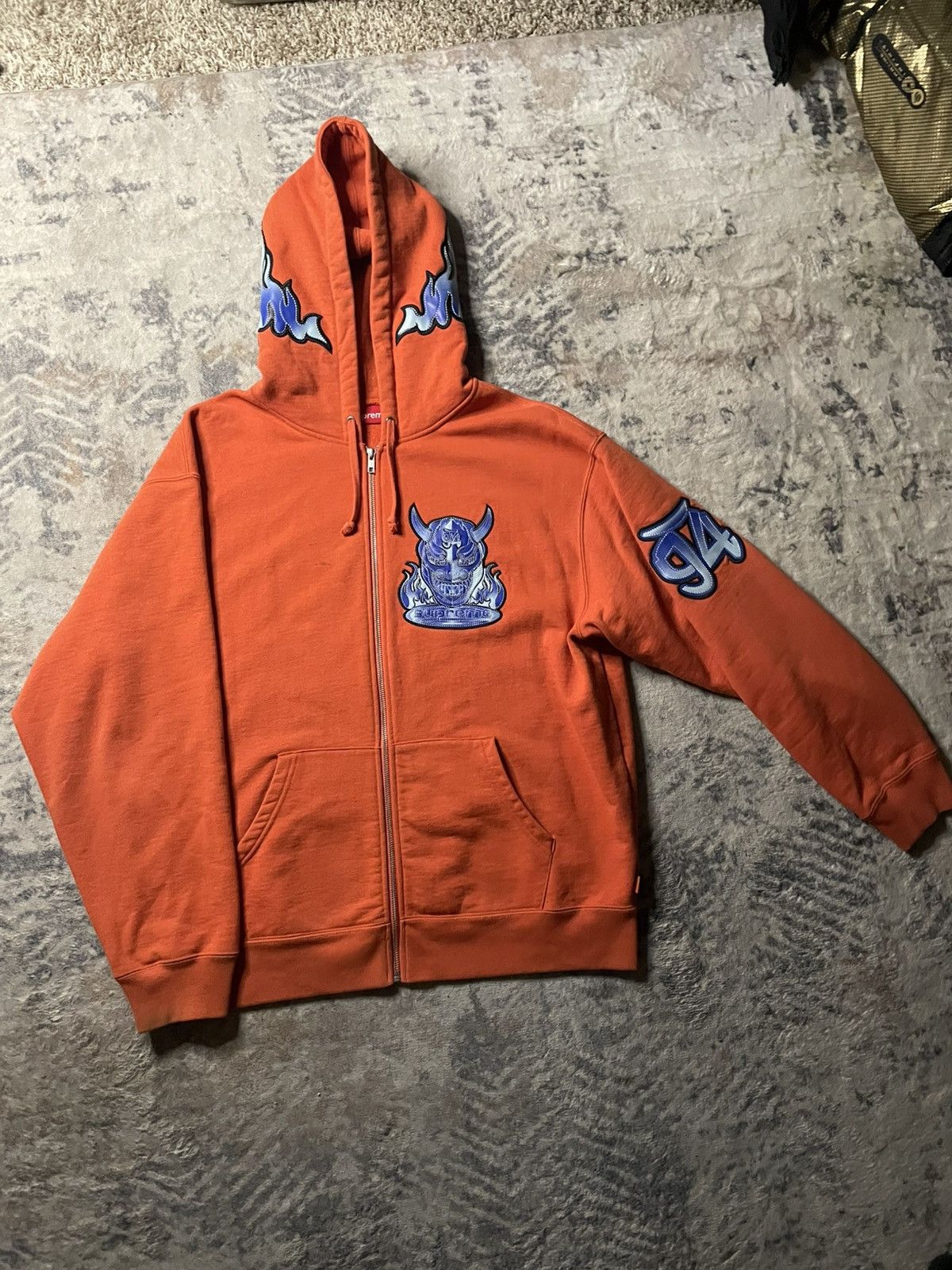 Supreme Demon Zip Up Hoodie | Grailed