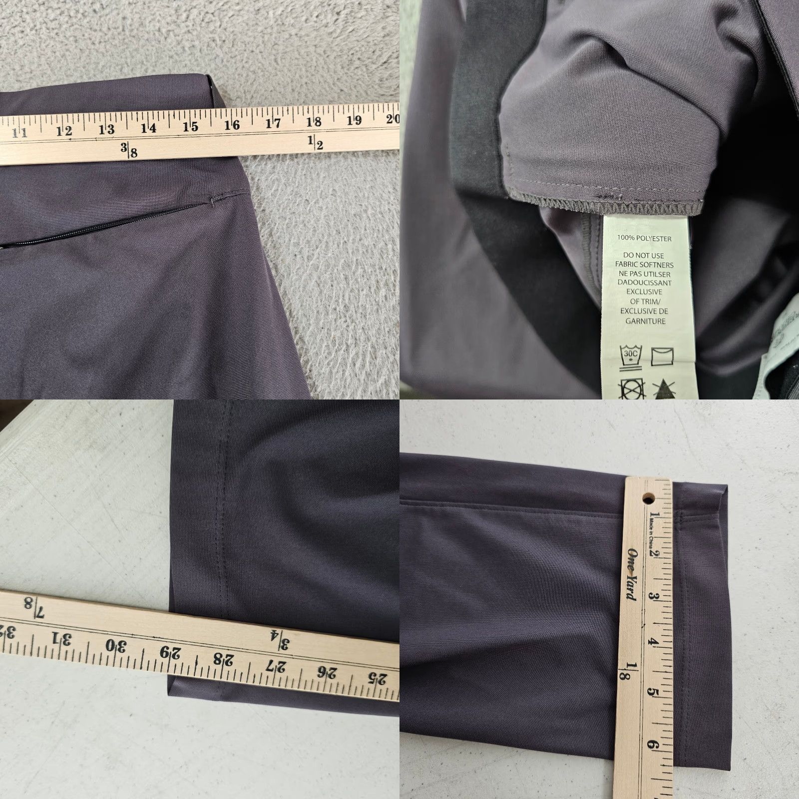 Reigning Champ VINTAGE is not applicable; Reigning Champ Coach's Pants Khaki Chino Brown 30x29 Mens Regular Straight Front Zip Pocket Casual Travel Workwear Size US 30 / EU 46 - 8 Thumbnail