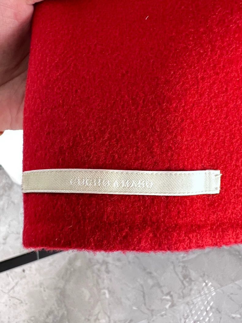 Max Mara Max Mara Red Cashmere Coat Long Size M / US 6-8 / IT 42-44 - 7 Thumbnail