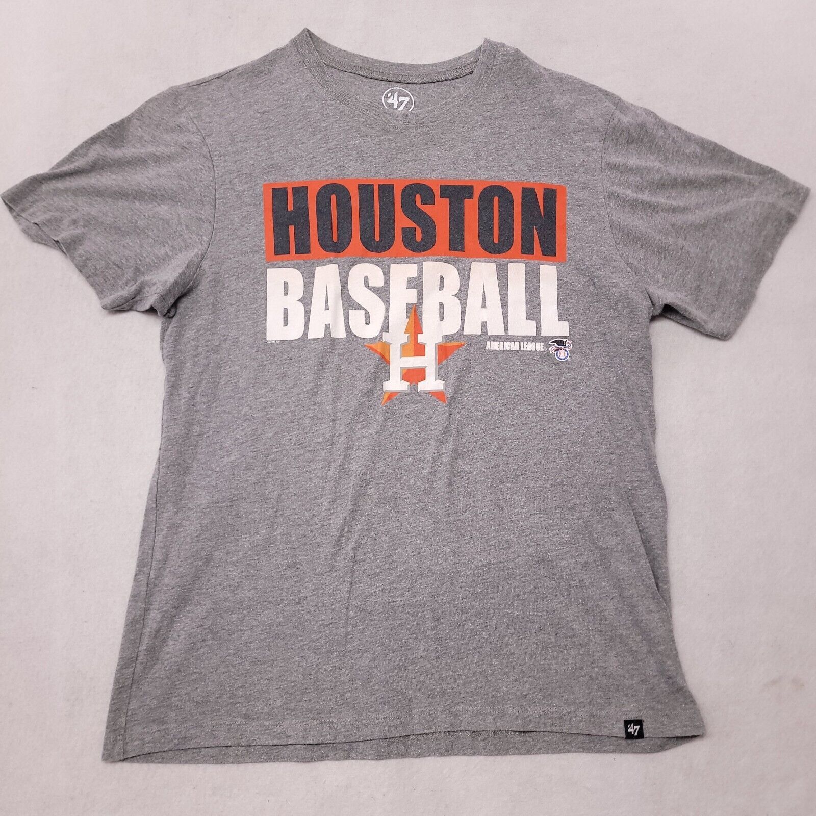 47 47 Houston Rockets T-Shirt Adult Mens Size Small S Gray Size US S / EU 44-46 / 1 - 2 Thumbnail