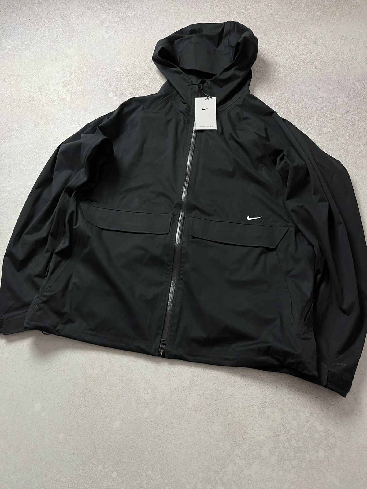 Nike DDP NWT Nike Storm-Fit ADV A.P.S Fitness Jacket Rough Black Size US L / EU 52-54 / 3 - 3 Thumbnail