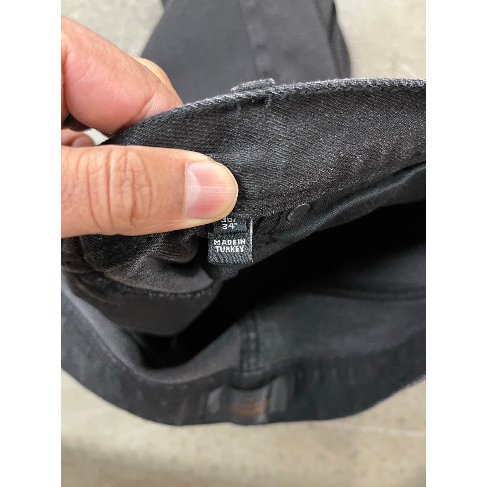 J.Lindeberg J. LINDEBERG -DAMIEN SHADOW GREY JEANS / 36x34/ Size US 36 / EU 52 - 10 Thumbnail