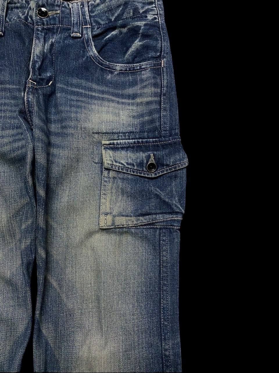 Japanese Brand RARE 90s John Bull Kojima Japan Mudwash Multipocket Style Size US 28 / EU 44 - 6 Thumbnail