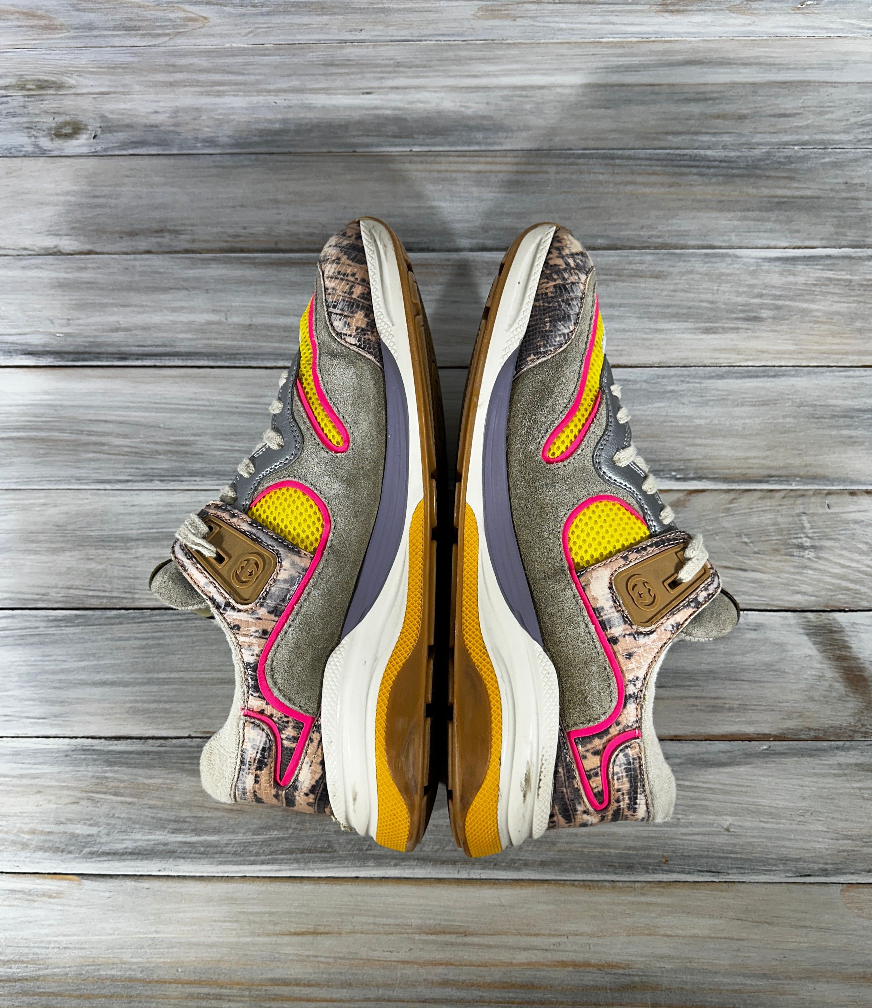 Gucci Gucci Ultrapace 'Rock Tejus Printed' Women's Made In Italy Size US 9 / IT 39 - 22 Thumbnail