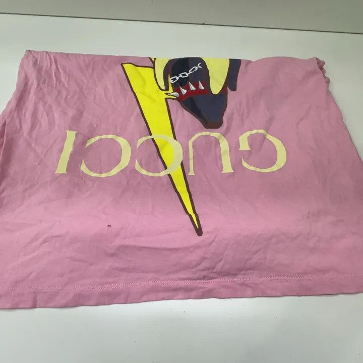 Gucci Gucci Love Parade Cartoon Pink T-Shirt-2507 Size S / US 4 / IT 40 - 5 Thumbnail