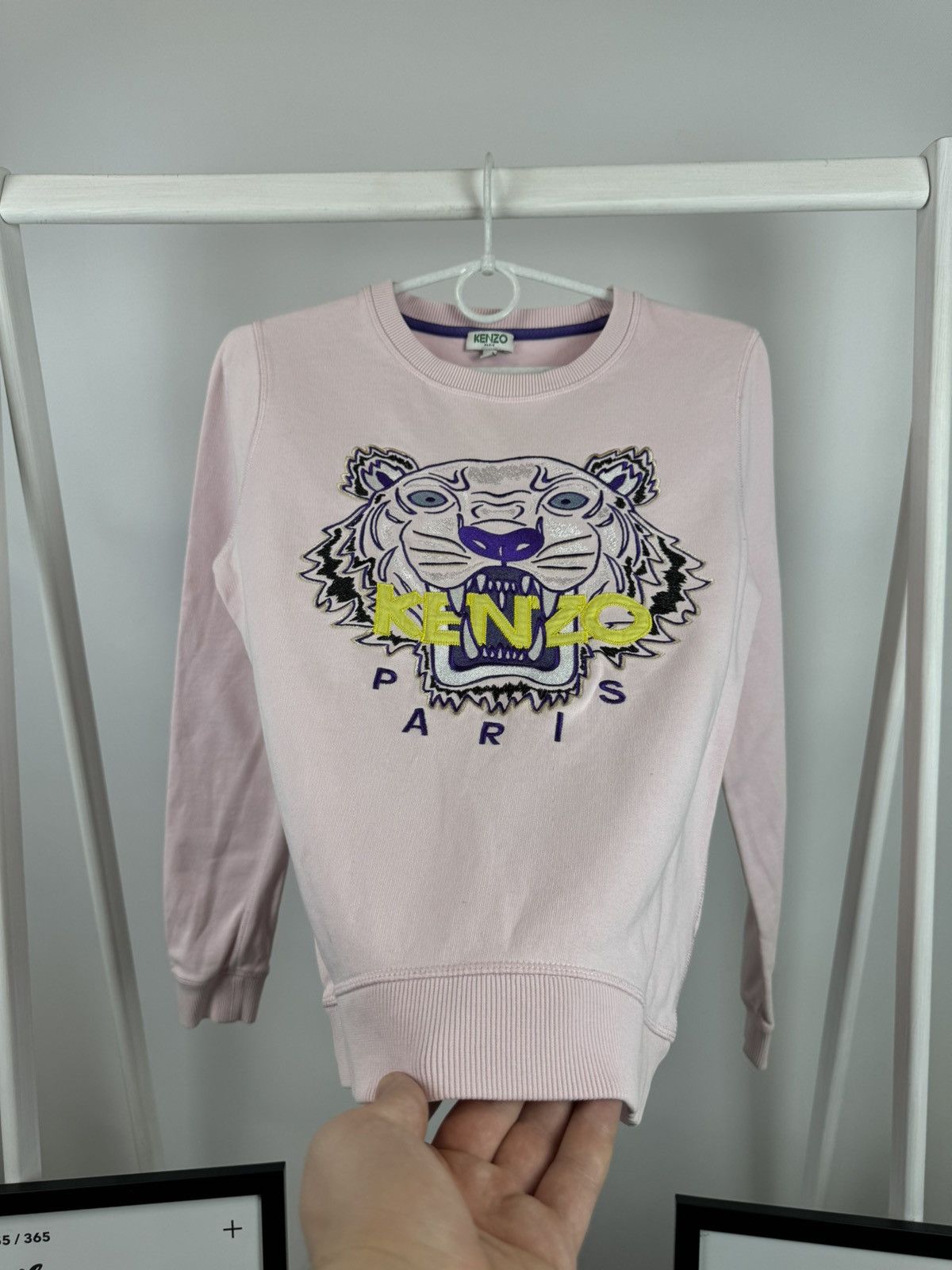 Kenzo Vintage Kenzo Pink Sweatshirt Size S / US 4 / IT 40 - 5 Thumbnail