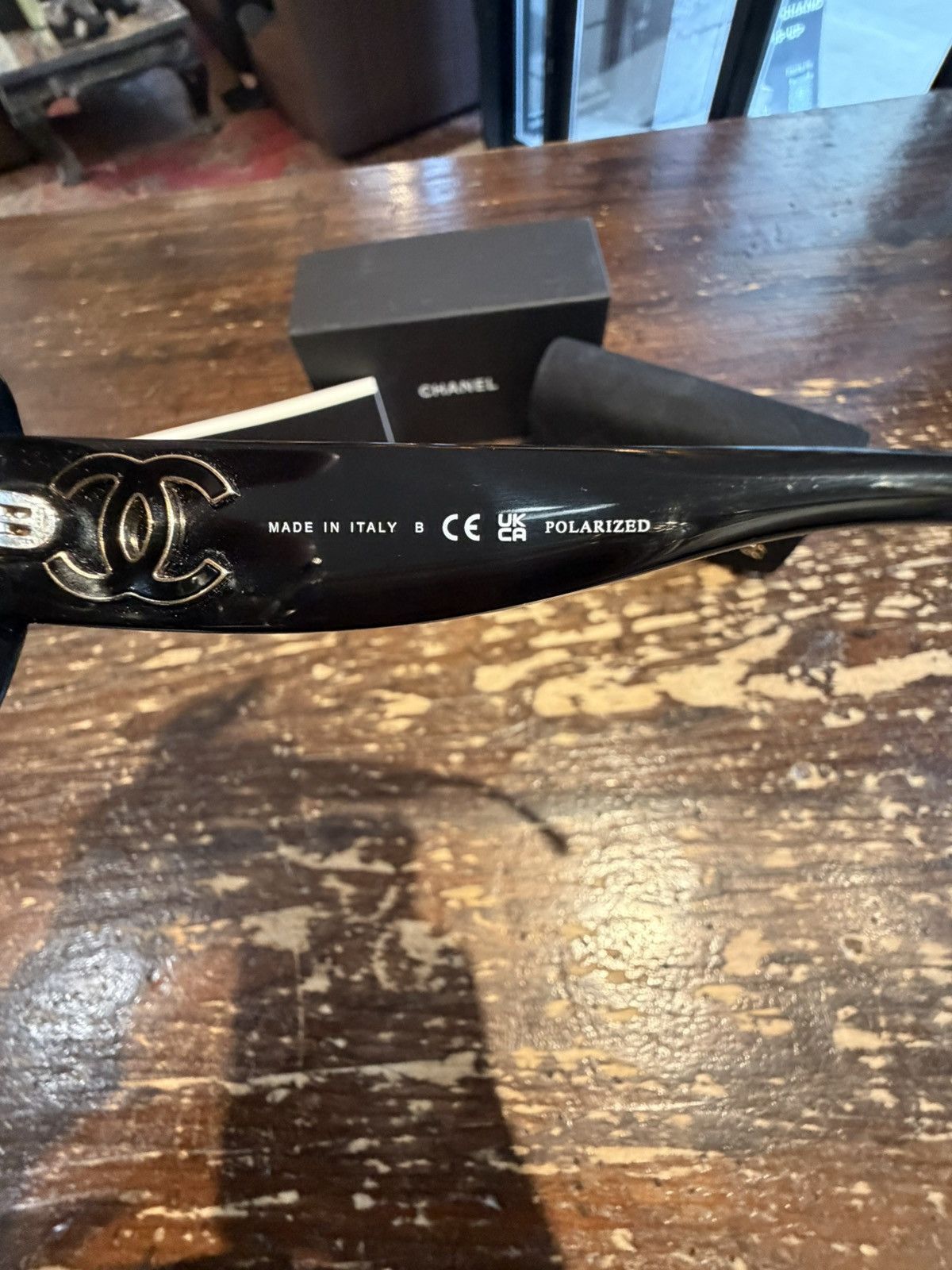 Chanel CHANEL POLARIZED SQUARE SUNGLASSES ✨ Size ONE SIZE - 11 Thumbnail