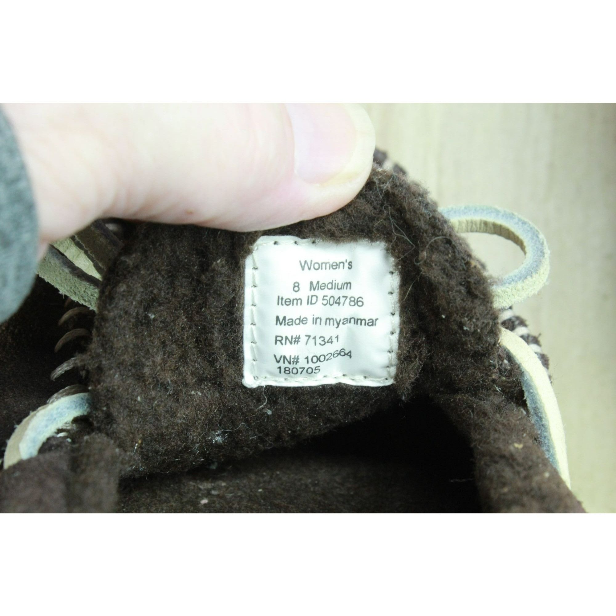 L.L. Bean LL Bean Women’s Brown Suede Plaid Lined Moc Slippers 8 Size US 8 / IT 38 - 8 Thumbnail
