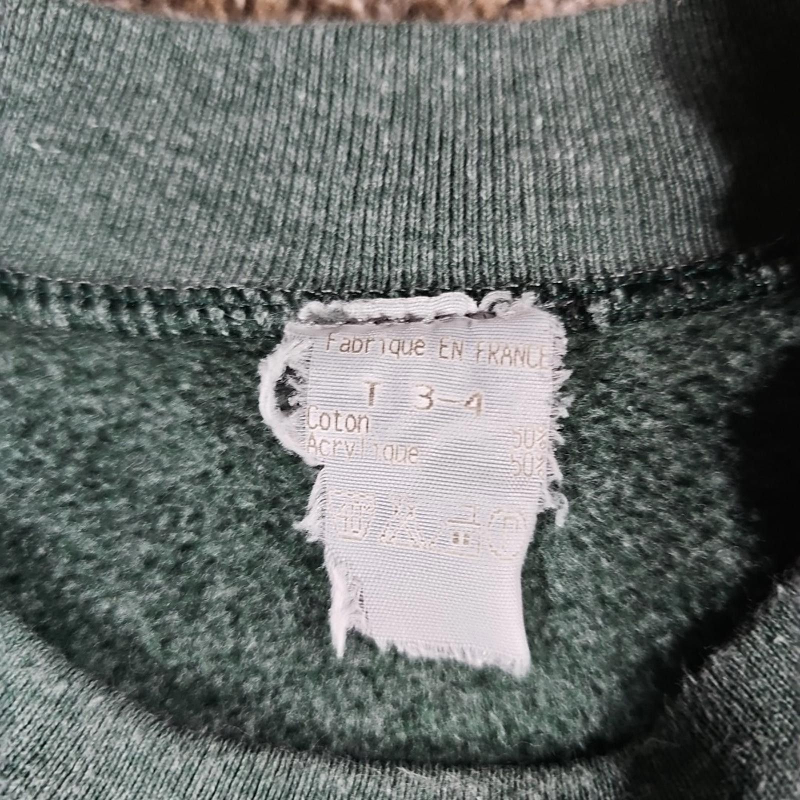 The Unbranded Brand Universite Paris Sorbonne Sweater T 3-4 Green Size M / US 6-8 / IT 42-44 - 3 Thumbnail