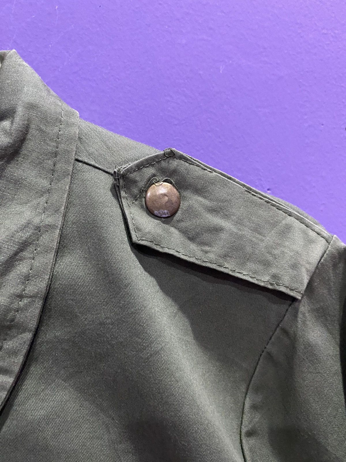 Vintage Vintage Japanese Brand US Army Jacket With Patches Military Size US M / EU 48-50 / 2 - 9 Thumbnail