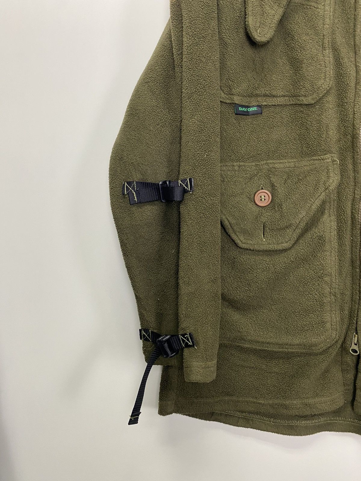 Japanese Brand × Vintage Vintage Fleece Camouflage Harajuku Jacket Size US M / EU 48-50 / 2 - 10 Thumbnail