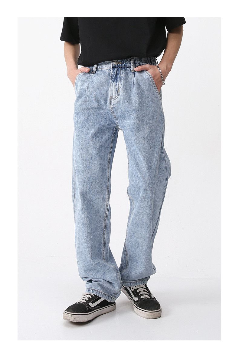 Japanese Brand × Jean Light blue vintage casual light vintage jeans Size US 32 / EU 48 - 2 Thumbnail