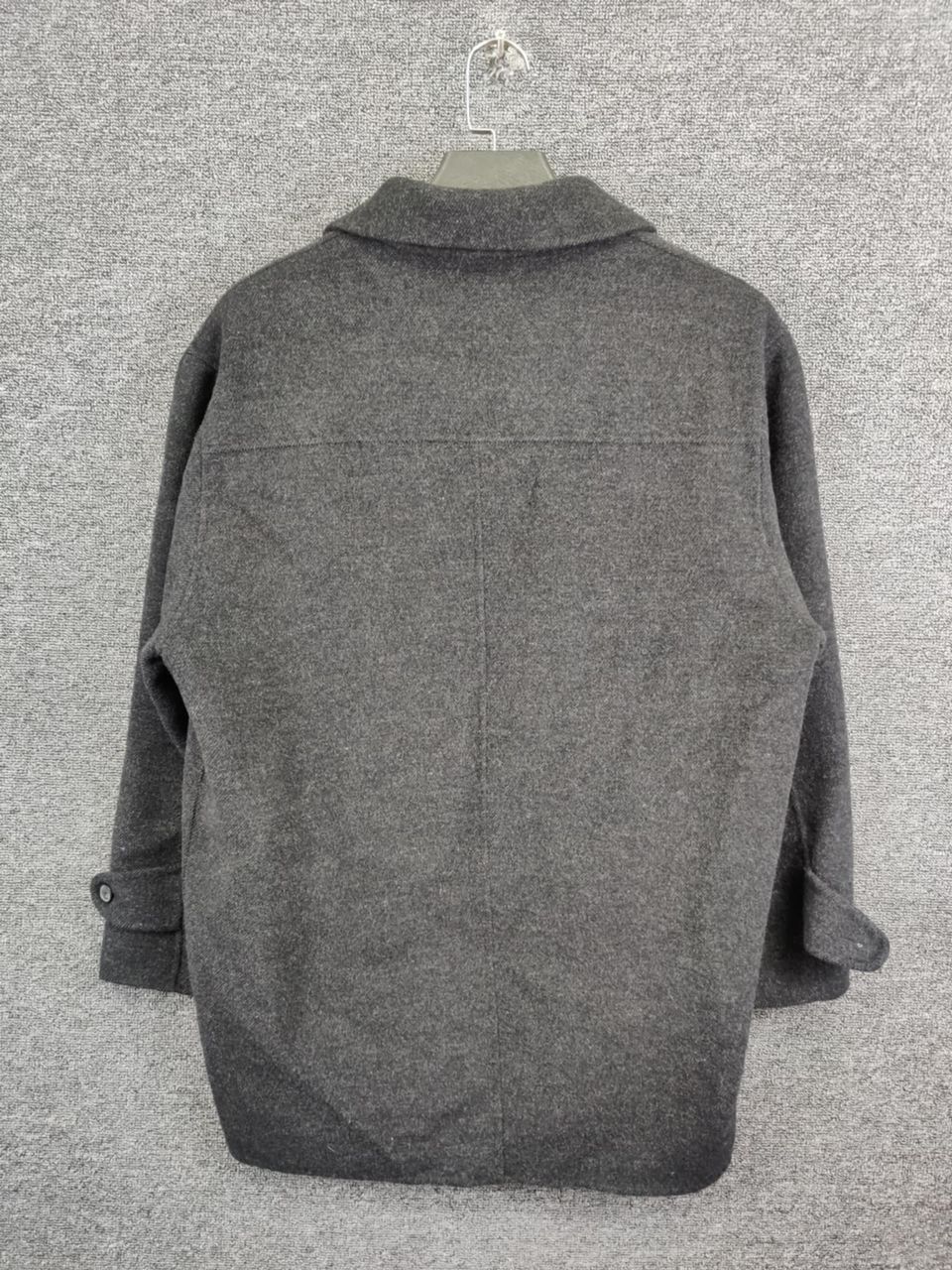Balenciaga Balenciaga Paris Pour Homme Soft Wool Single Breasted Coat Size US L / EU 52-54 / 3 - 5 Thumbnail