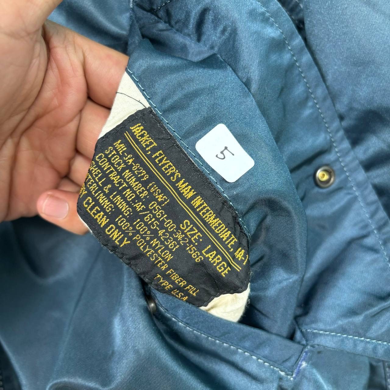 Other Vtg USAF MA-1 Flight Jacket MIL-J-8279 Navy Bomber Jacket Size US M / EU 48-50 / 2 - 6 Thumbnail