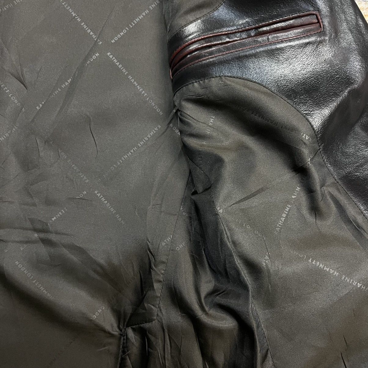Katharine Hamnett London Vintage Katharine Hamnett london blazer leather Size US S / EU 44-46 / 1 - 9 Thumbnail