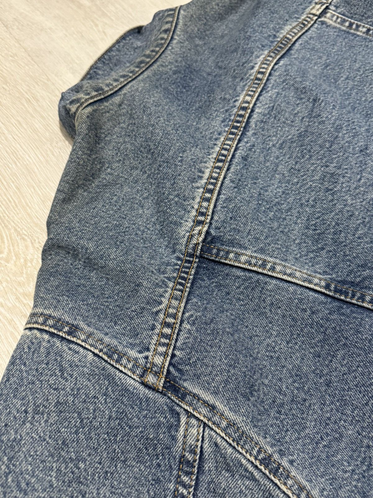 Levi's × Levi's Vintage Clothing vintage denim stuffed levi’s jacket made in 90s XL Size US XL / EU 56 / 4 - 12 Thumbnail