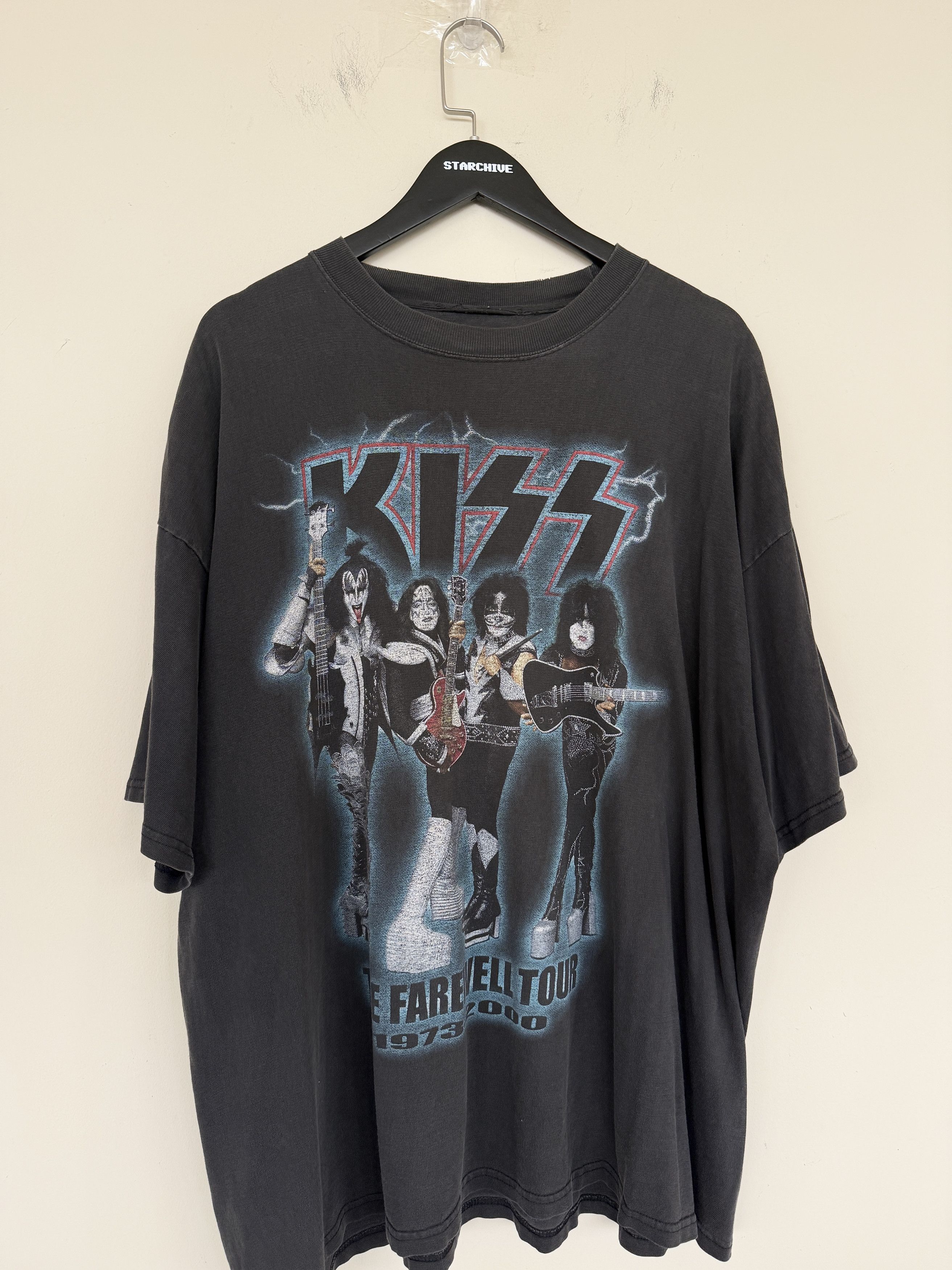 Vintage VINTAGE KISS FAREWELL TOUR T-SHIRT Size US XL / EU 56 / 4 - 2 Thumbnail