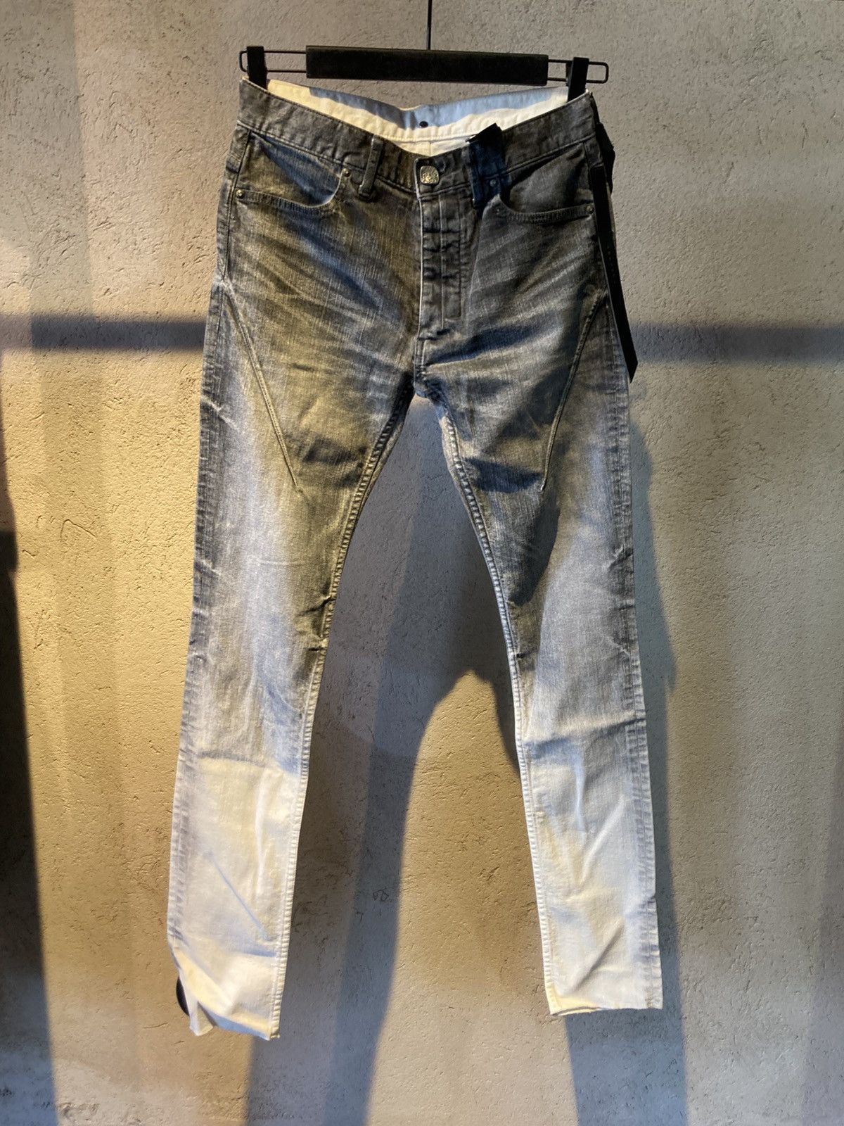 Fagassent Toshiki Aoki Seigeki Grey Fade Denim Size US 28 / EU 44 - 1 Thumbnail