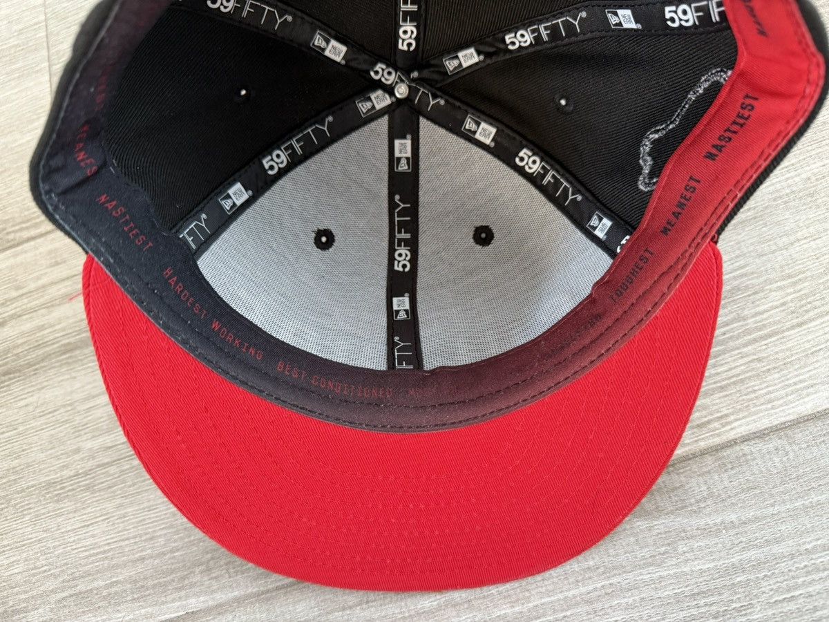 NBA × New Era Miami Heat Court Culture New Era ColorBlock Red Fitted 7 3/8 Size ONE SIZE - 9 Thumbnail