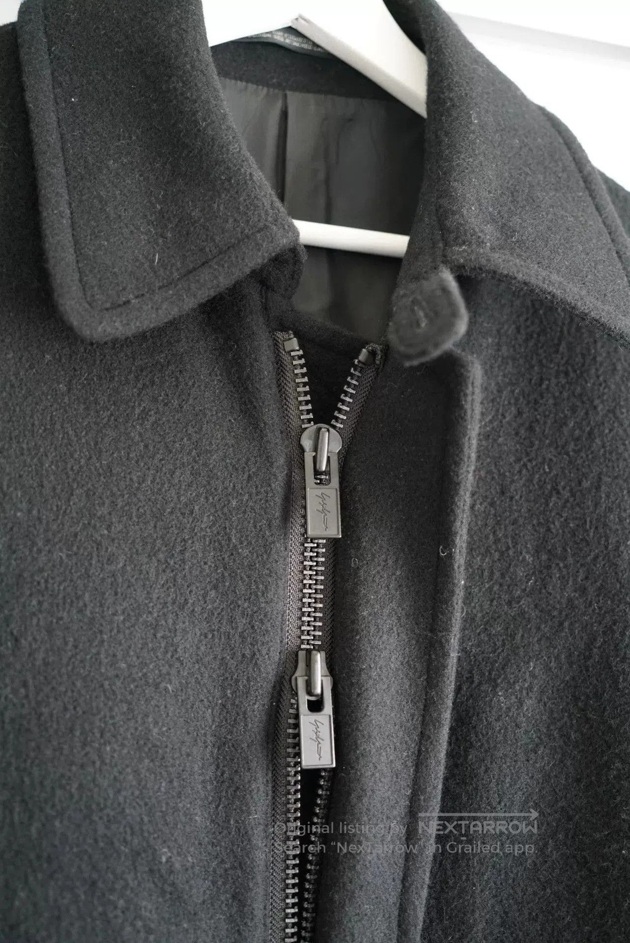 Yohji Yamamoto yohji yamamoto wool zip drawstring coat. Size US S / EU 44-46 / 1 - 3 Thumbnail