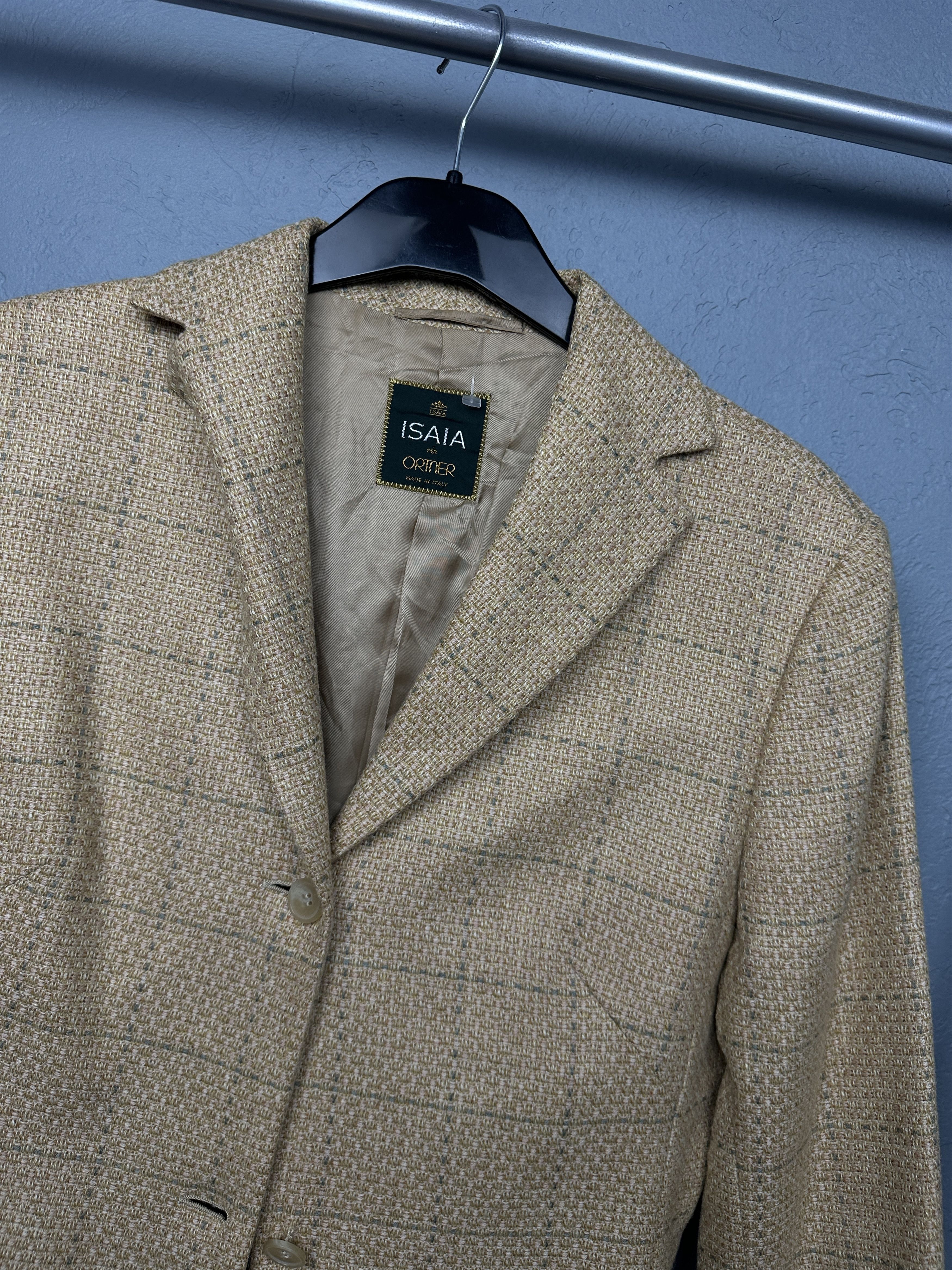 Isaia Isaia Napolii Womens Cashmere Wool Blazer Jacket Size XL / US 12-14 / IT 48-50 - 2 Thumbnail
