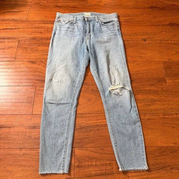 Hudson NEW HUDSON BLAIR HIGH RISE SUPER SKINNY ANKLE SZ 30 Size 30" / US 8 / IT 44 - 4 Thumbnail