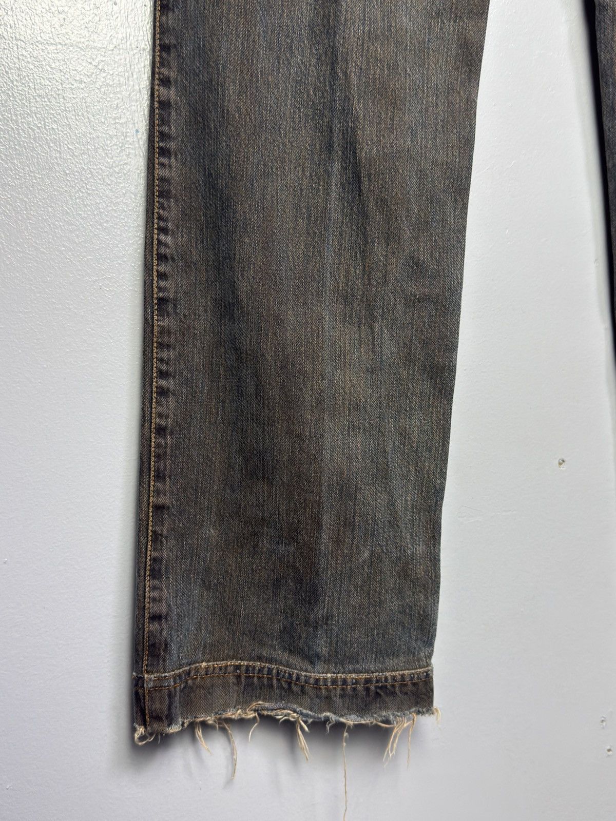 Dolce & Gabbana FW2006 Dolce & Gabbana Distressed Grey Relaxed Denim Jeans Size US 32 / EU 48 - 18 Thumbnail