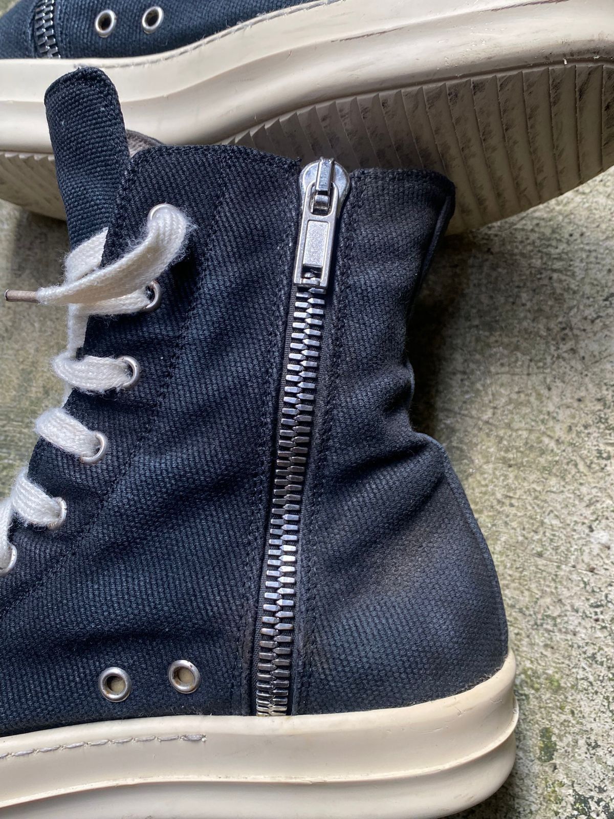 Rick Owens rick owens drkshdw ramones high Size US 7 / EU 40 - 4 Thumbnail