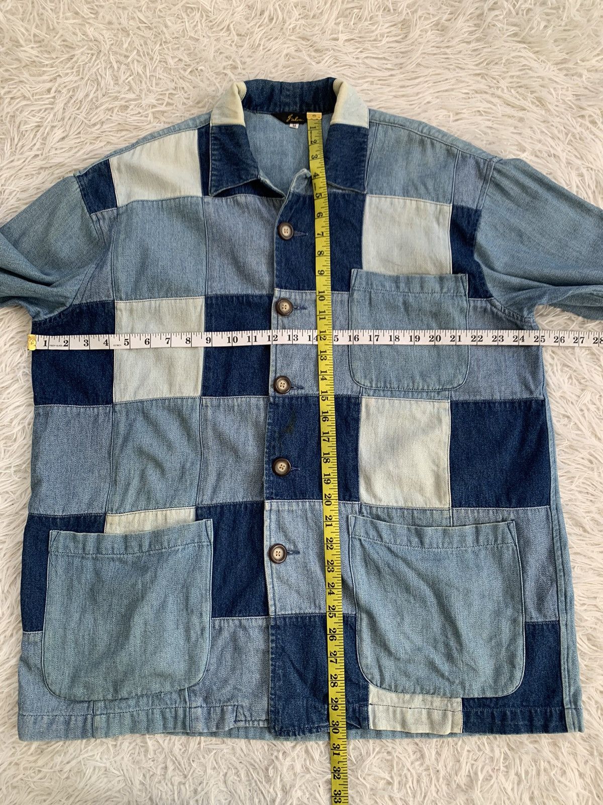 Japanese Brand Nice Patches Style Buttons Jacket Of Jalon Size US M / EU 48-50 / 2 - 12 Thumbnail