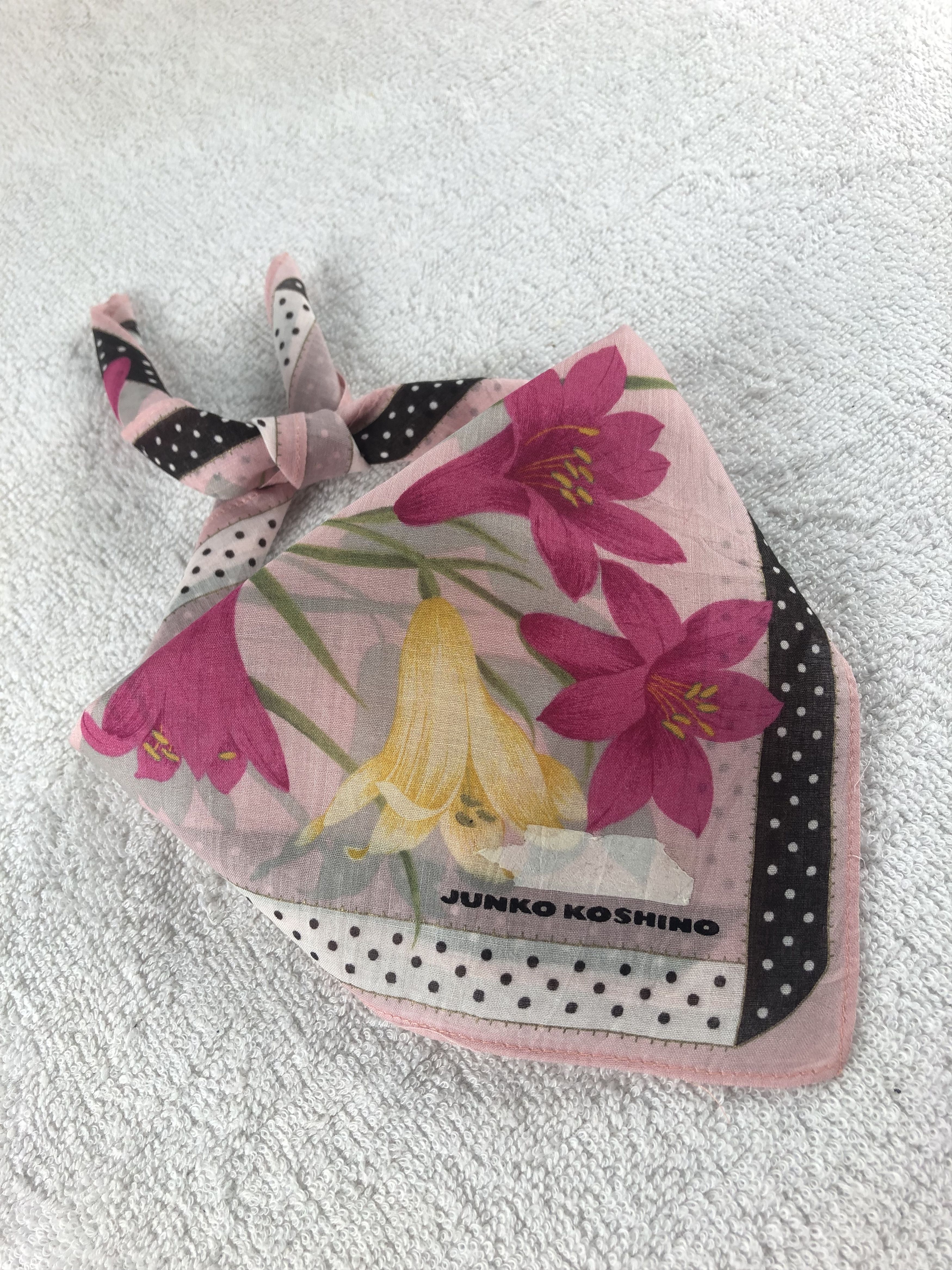 Japanese Brand × Mr. Junko × Vintage Junko Koshino Handkerchief / Bandana / Neckerchief Size ONE SIZE - 2 Thumbnail
