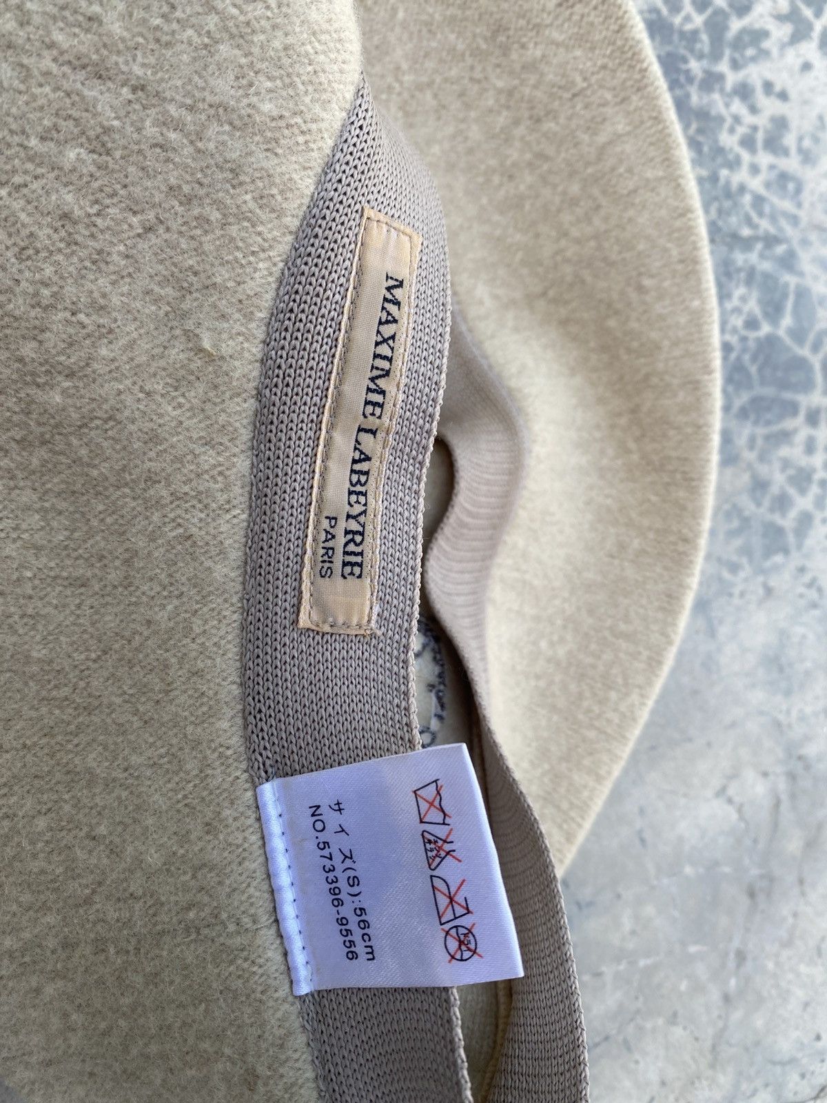 Japanese Brand Rare MAXIME LABEYRIE PARIS Wool Hats Size ONE SIZE - 2 Thumbnail