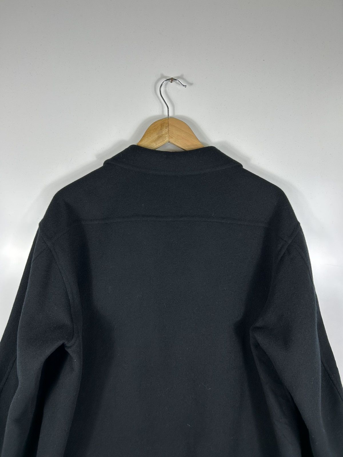 Jil Sander × Uniqlo 🔥Jil Sander Uniqlo Wool Cropped Coat Jacket Size US L / EU 52-54 / 3 - 15 Thumbnail