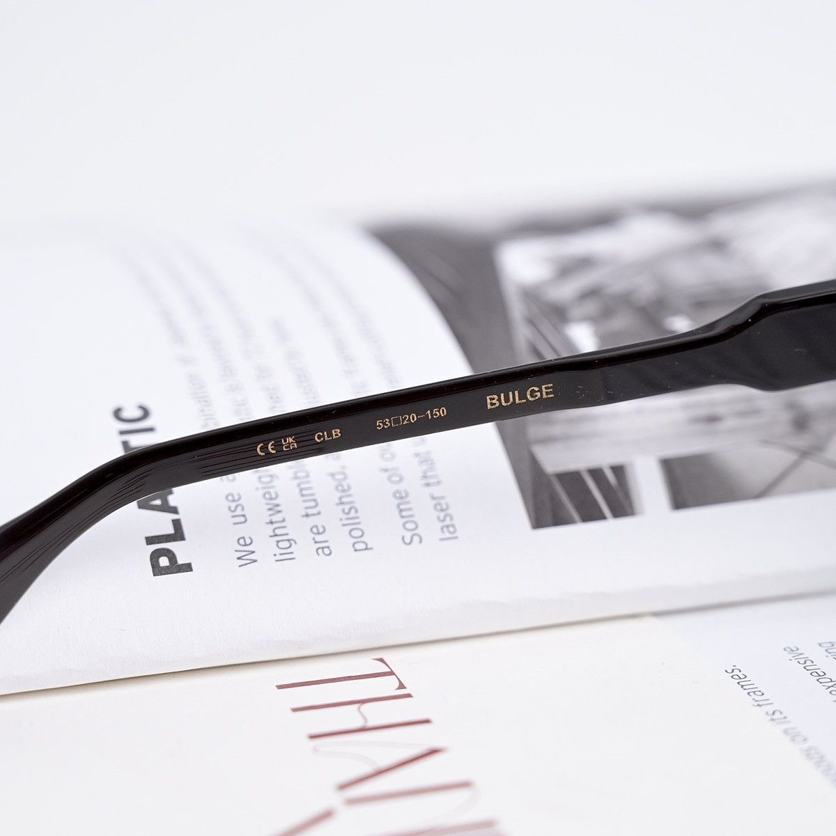 Chrome Hearts CHROME HEARTS BULGE CLASSIC BROWN GLASSES Size ONE SIZE - 9 Thumbnail