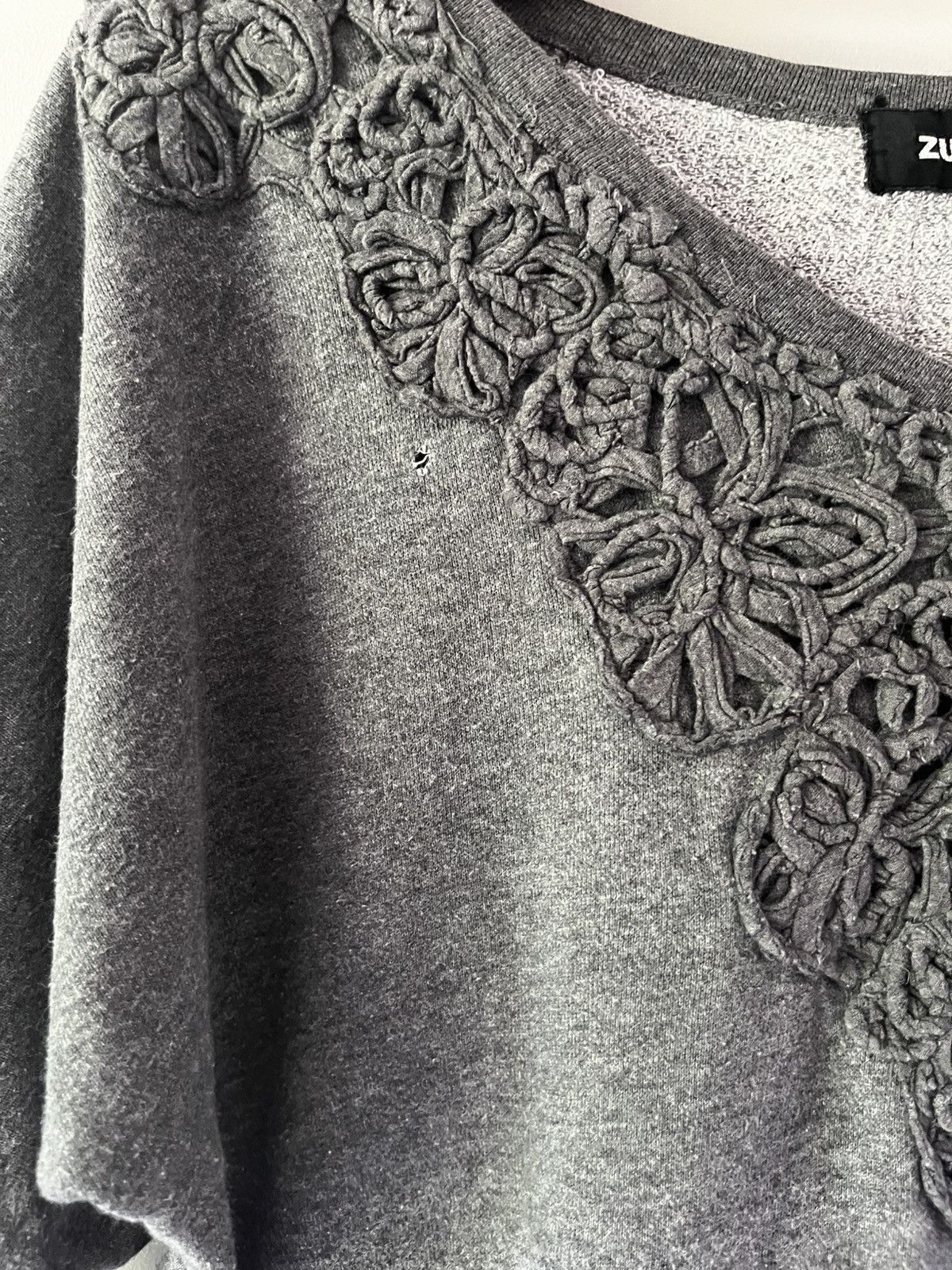 Zucca Cabane de Zucca Short-sleeved sweatshirt Size ONE SIZE - 3 Thumbnail