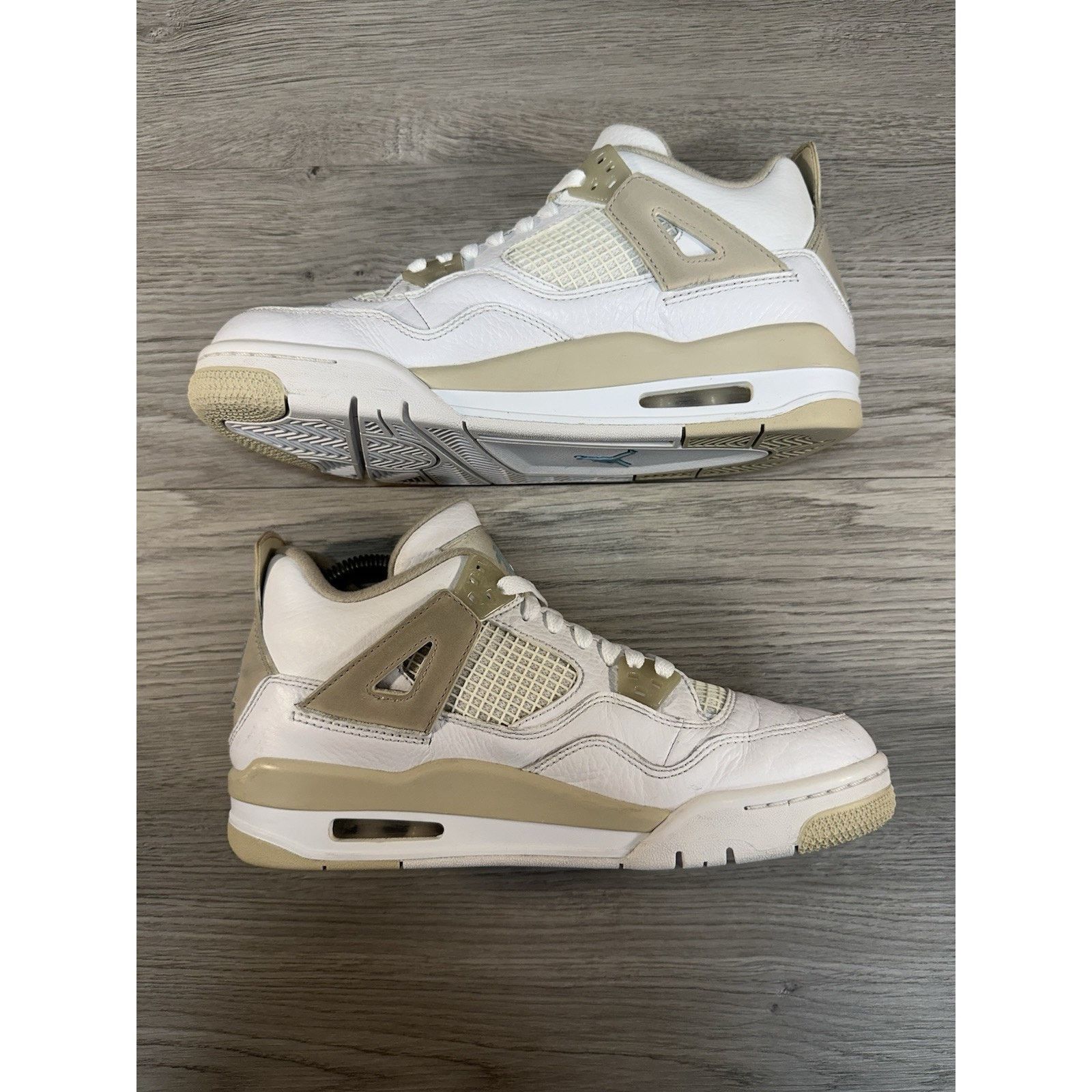 Jordan Brand Jordan 4 Retro Linen GS - Size 6y Size US 6 / EU 39 - 3 Thumbnail