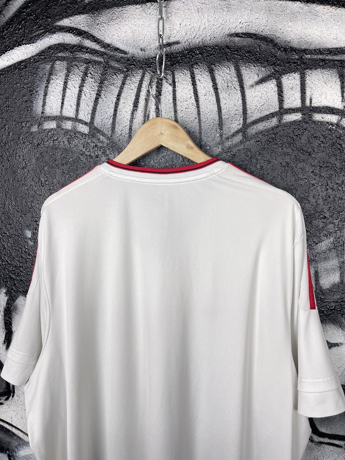 Adidas Adidas Manchester United Football Club White Soccer Jersey T-Shirt Size 3XL Size US XXL / EU 58 / 5 - 10 Thumbnail
