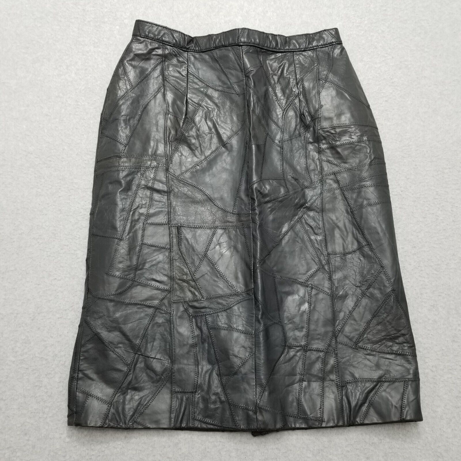 Other Lion Leather Skirt Womens 13/14 Black 29x26 Size 29" - 1 Thumbnail